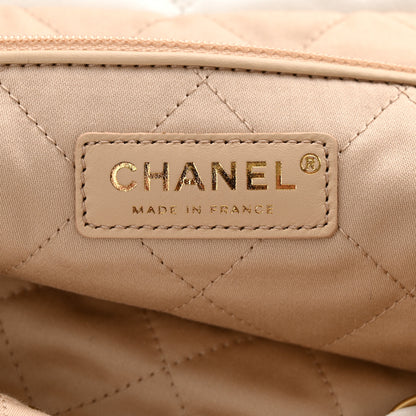 Chanel Shiny Calfskin Quilted Chanel 22 White 7 of 12