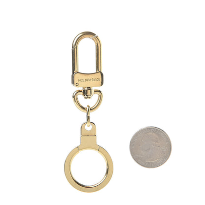 Louis Vuitton Pochette Extender Key Ring Gold 2 of 3
