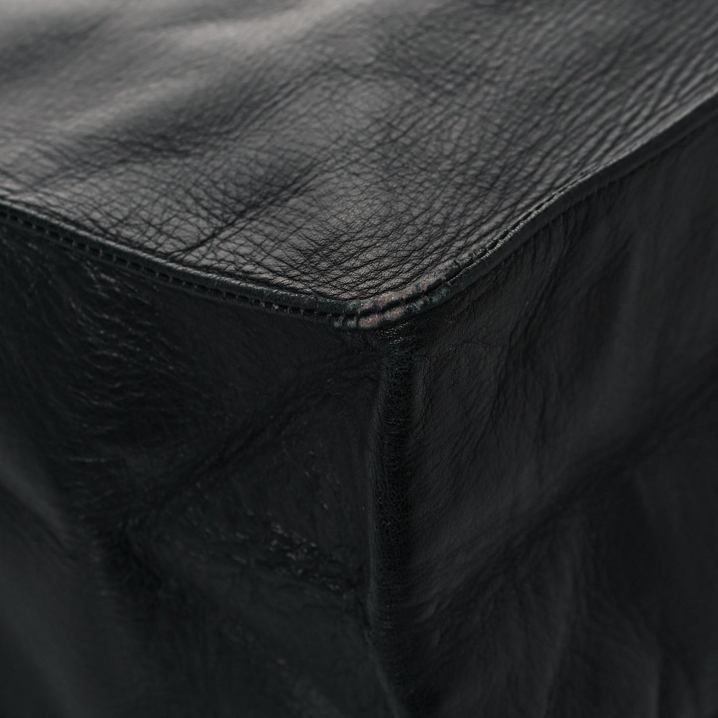 Calfskin CC Tote Black