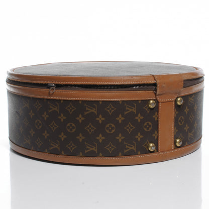 Louis Vuitton Monogram Vintage French Company Hat Box 4 of 7