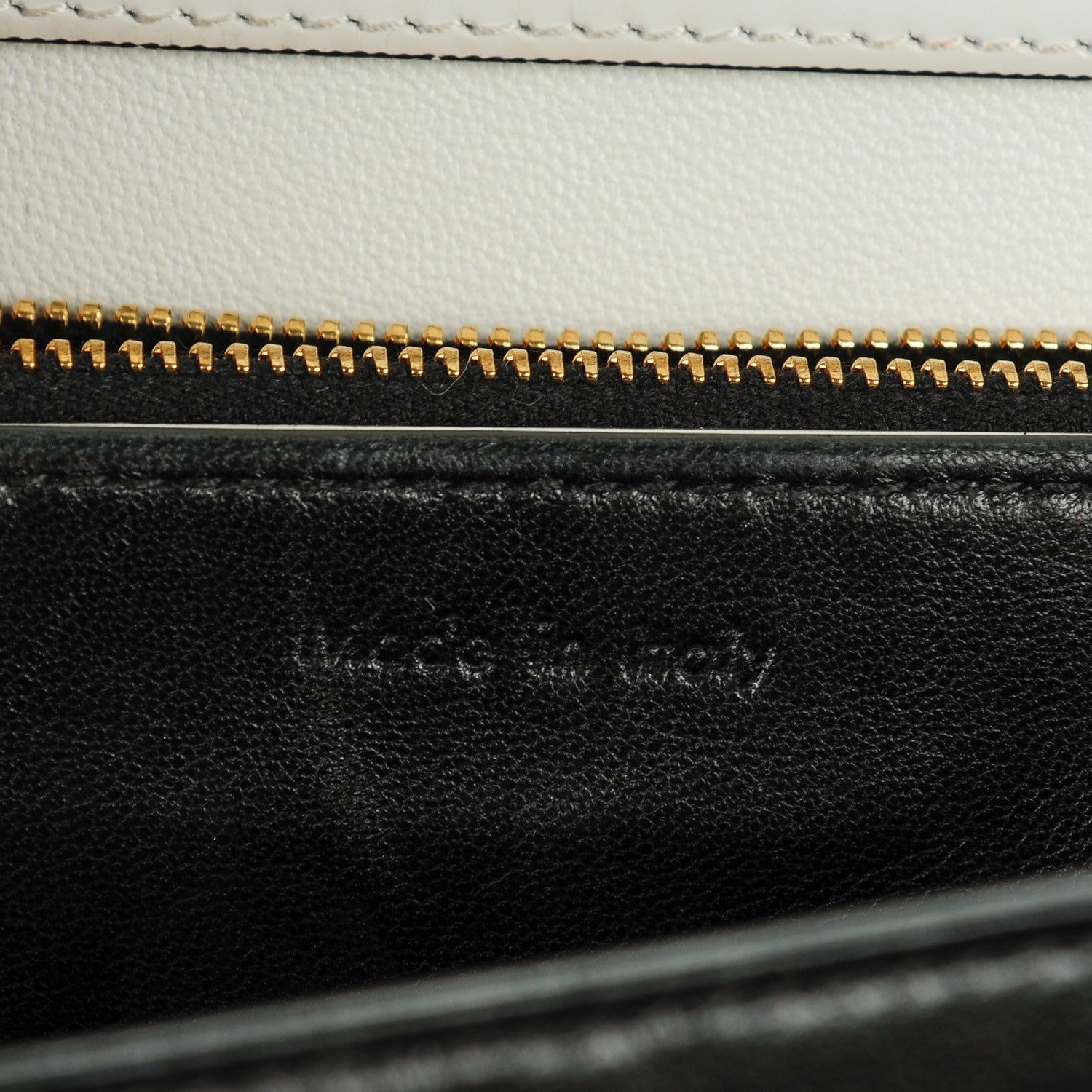 Celine Spazzolato Calfskin Medium Classic Box Flap Bag White 6 of 7