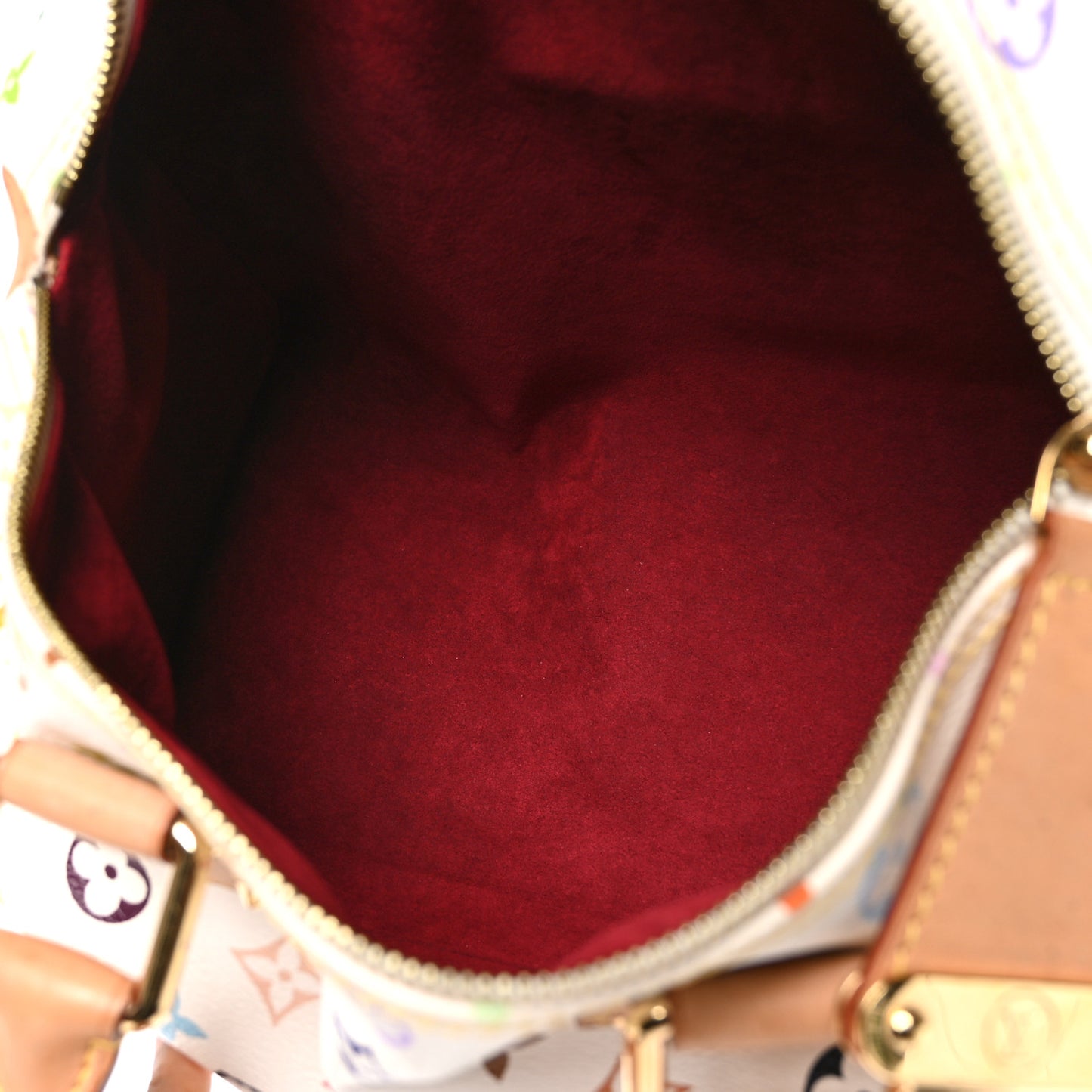 Monogram Multicolor Speedy 30 White