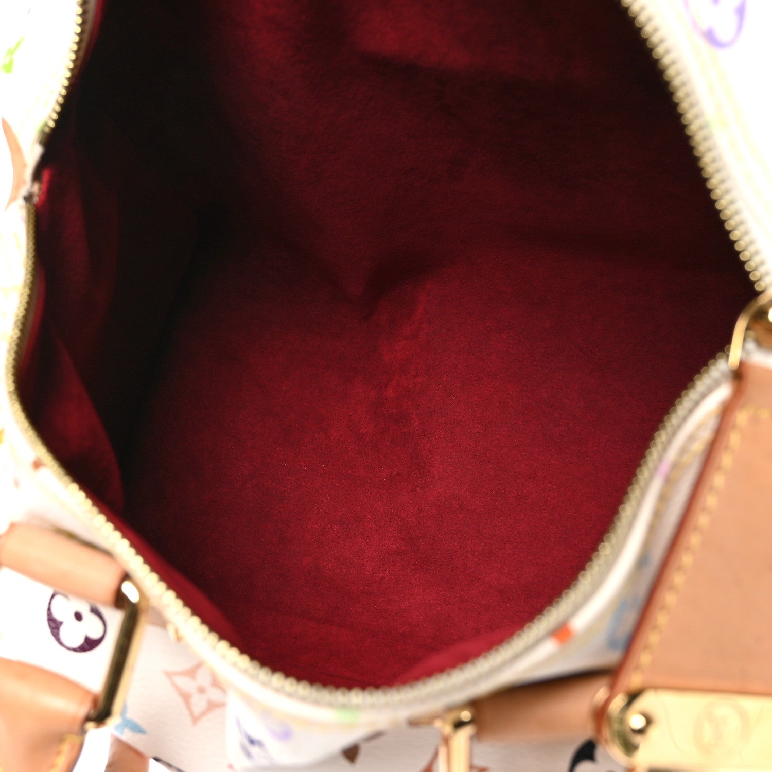 Louis Vuitton Monogram Multicolor Speedy 30 White 5 of 12