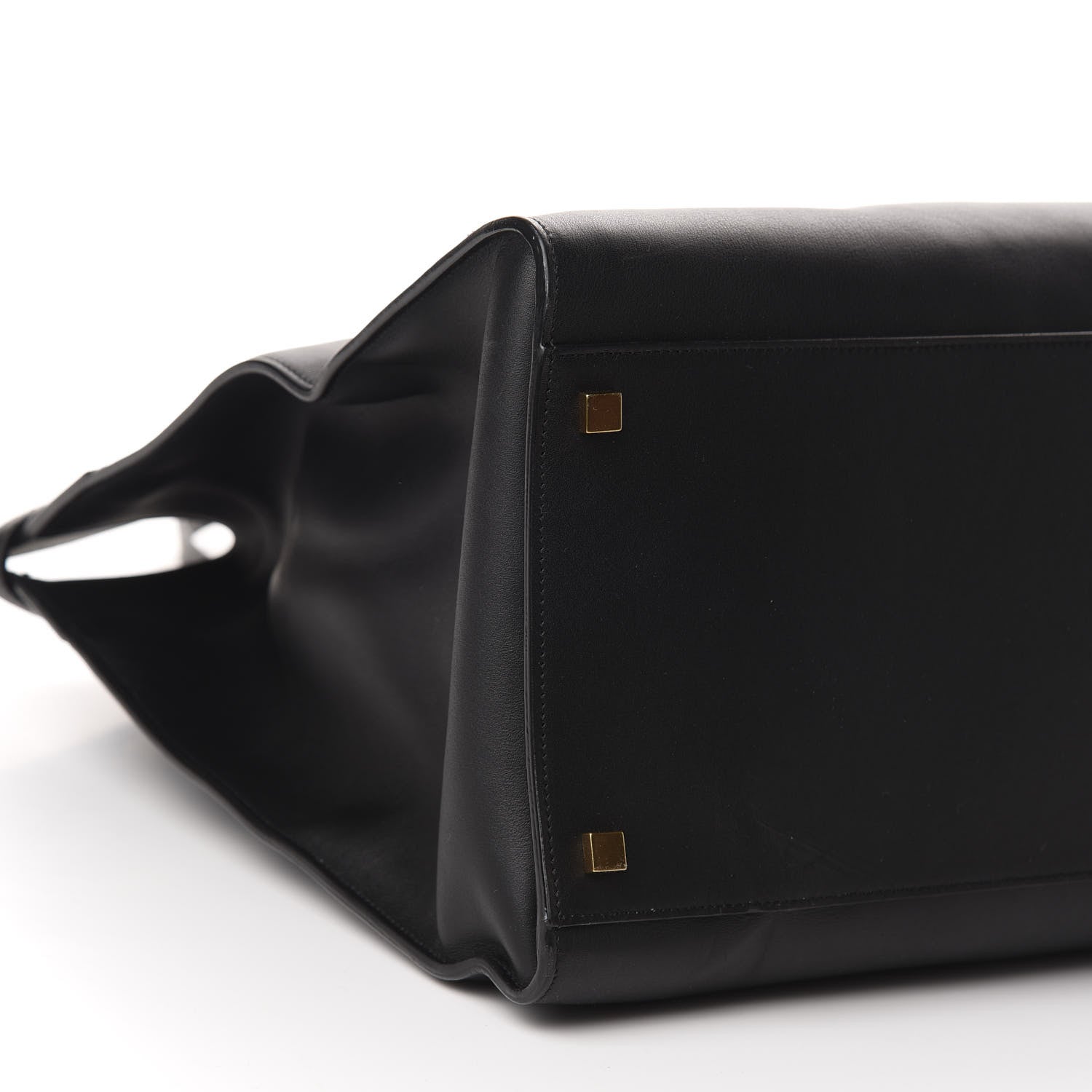 Saint Laurent Calfskin Large Manhattan Shopper Tote Black 5 of 9