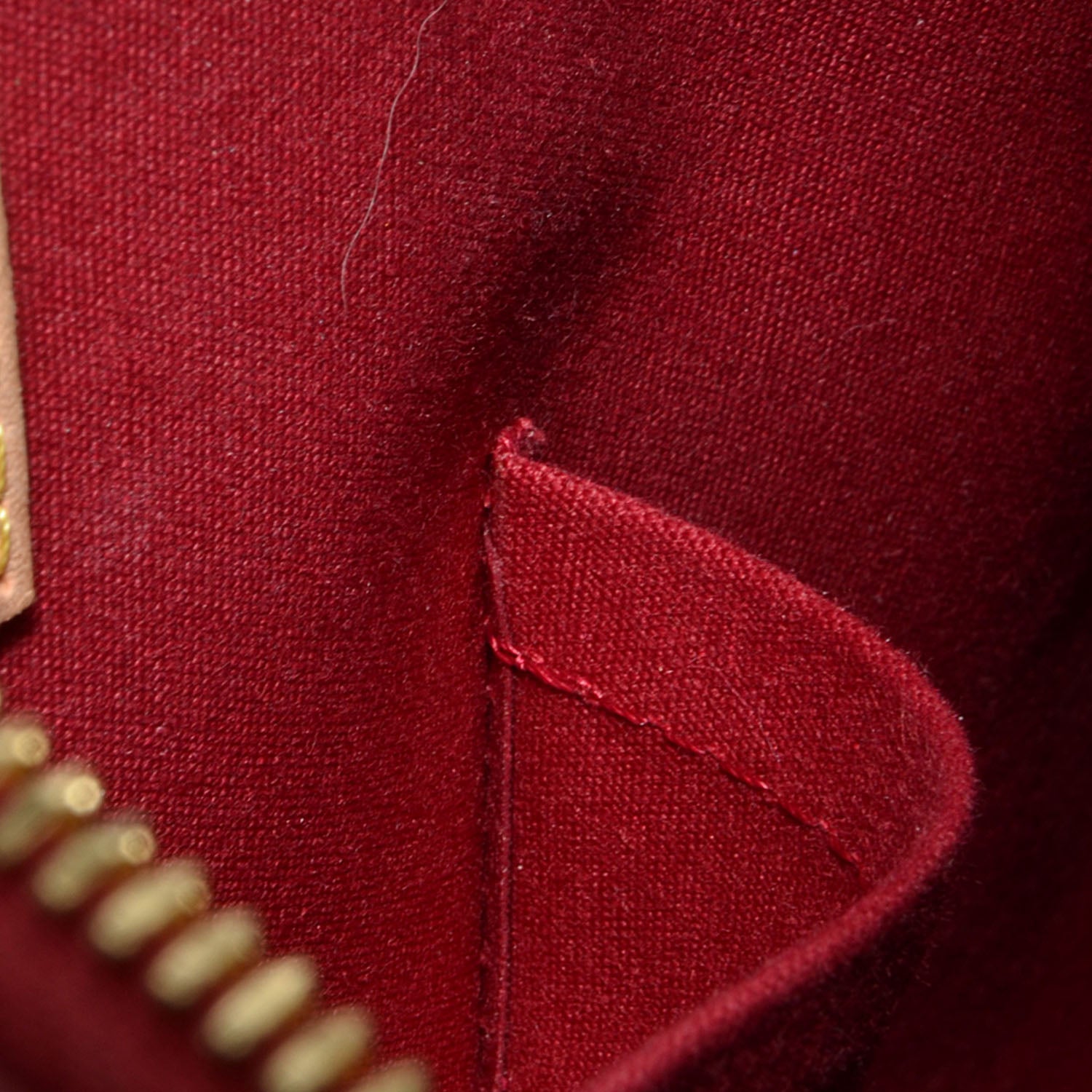 Louis Vuitton Vernis Alma BB Pomme D'Amour 7 of 7