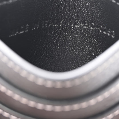 Christian Dior Grained Calfskin Saddle Card Holder Black 7 of 7