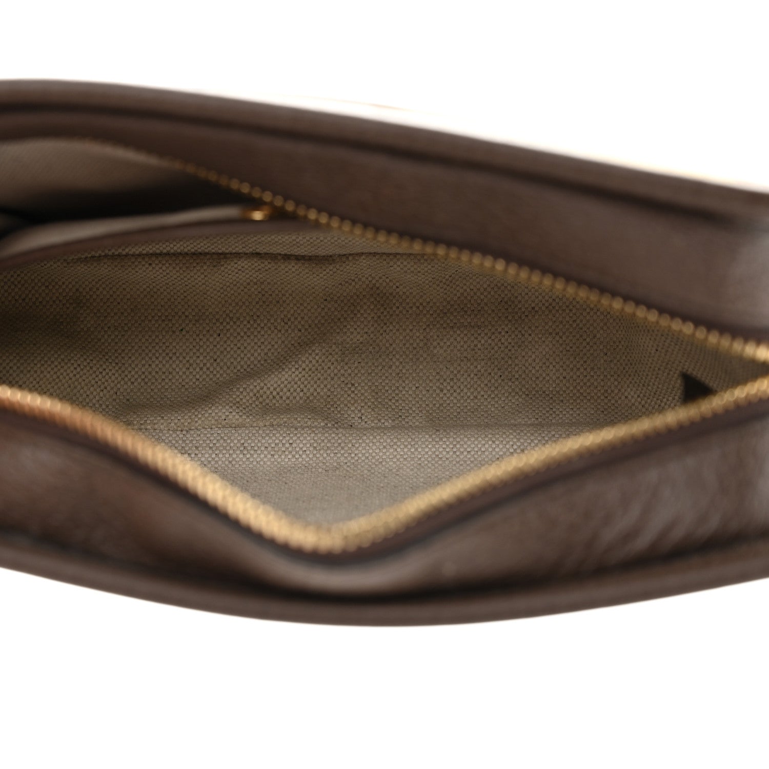 Gucci Monogram Jumbo GG Textured Dollar Calfskin Web Mini Crossbody Bag Camel Ebony New Acero 5 of 11