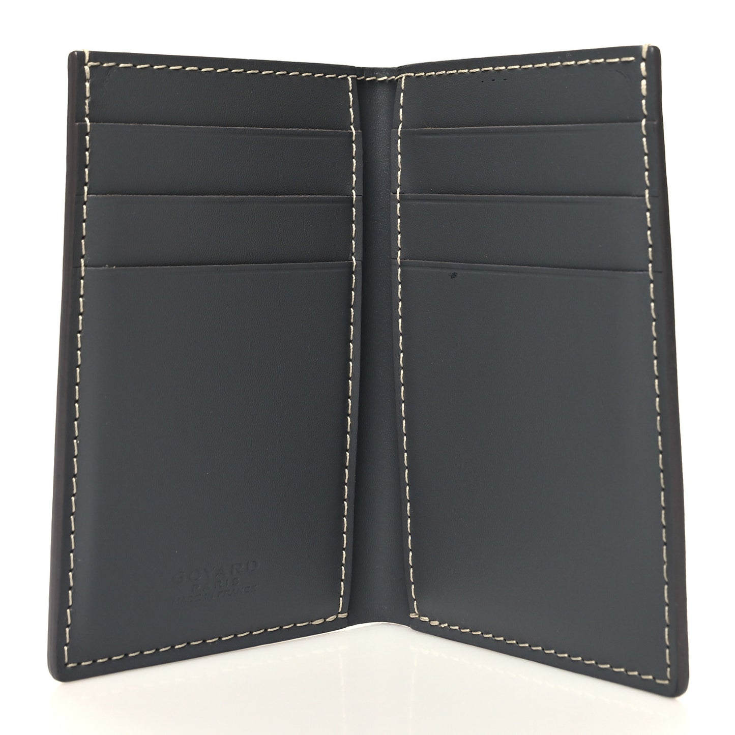 Goyardine Saint Pierre Card Holder Grey