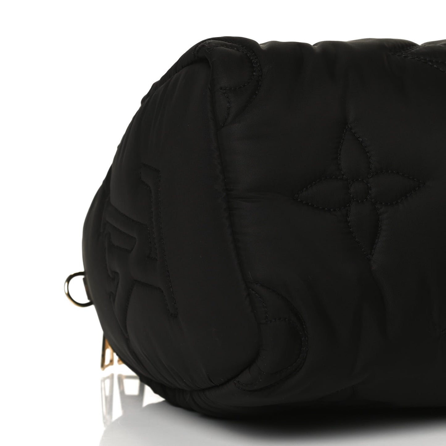 Econyl Mini Monogram Pillow Speedy Bandouliere 25 Black