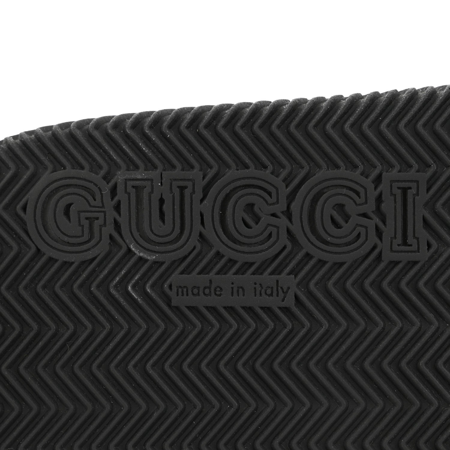 Gucci Rubber Web Womens Criss Cross Slide Sandals 40 Green Red 7 of 10