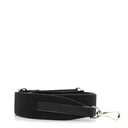 Goyard Canvas Calfskin Adjustable Shoulder Strap Black 1 of 7