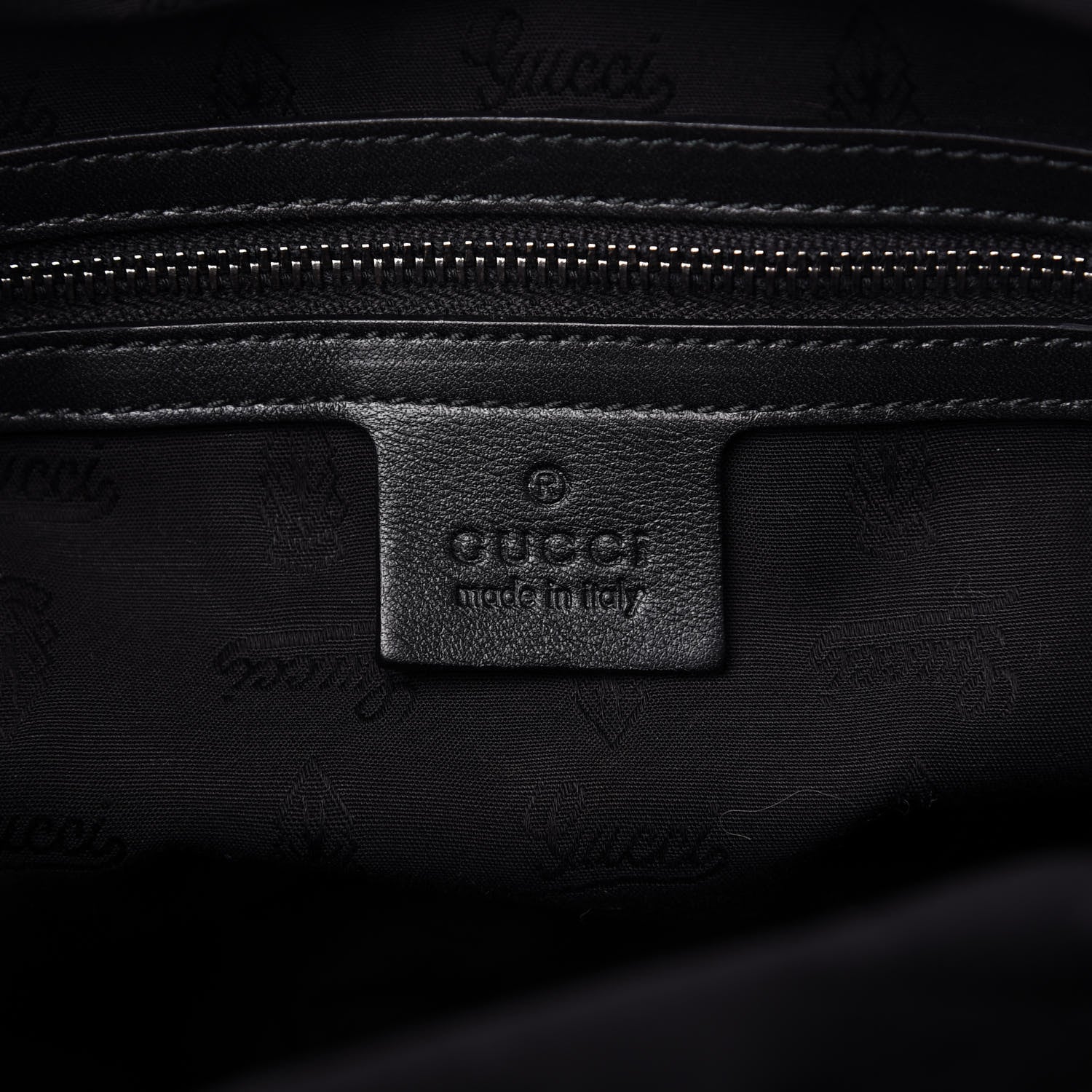 Gucci Guccissima Medium Icon Bit Boston Black 8 of 9