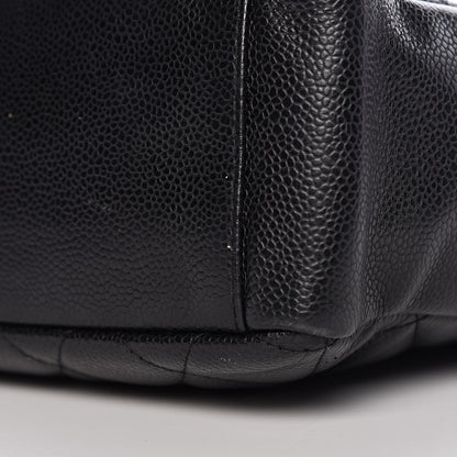 Chanel Caviar Quilted Petit Shopping Tote PST Black 10 of 11