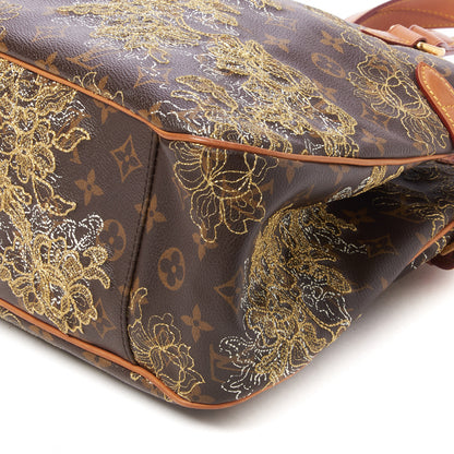 Louis Vuitton Monogram Dentelle Batignolles Horizontal Gold 7 of 8
