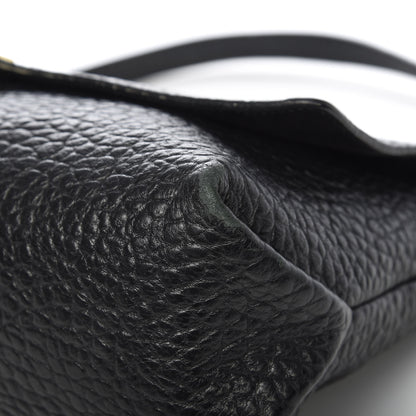 Burberry Signature Grain Large Mildenhall Shoulder Bag Black 11 of 14