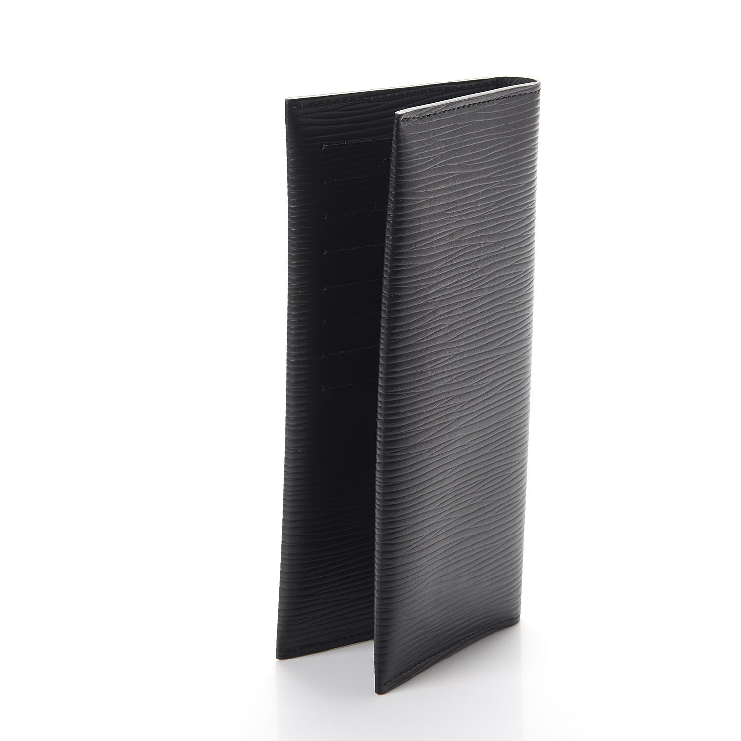 Louis Vuitton Epi Card Holder Black 3 of 8
