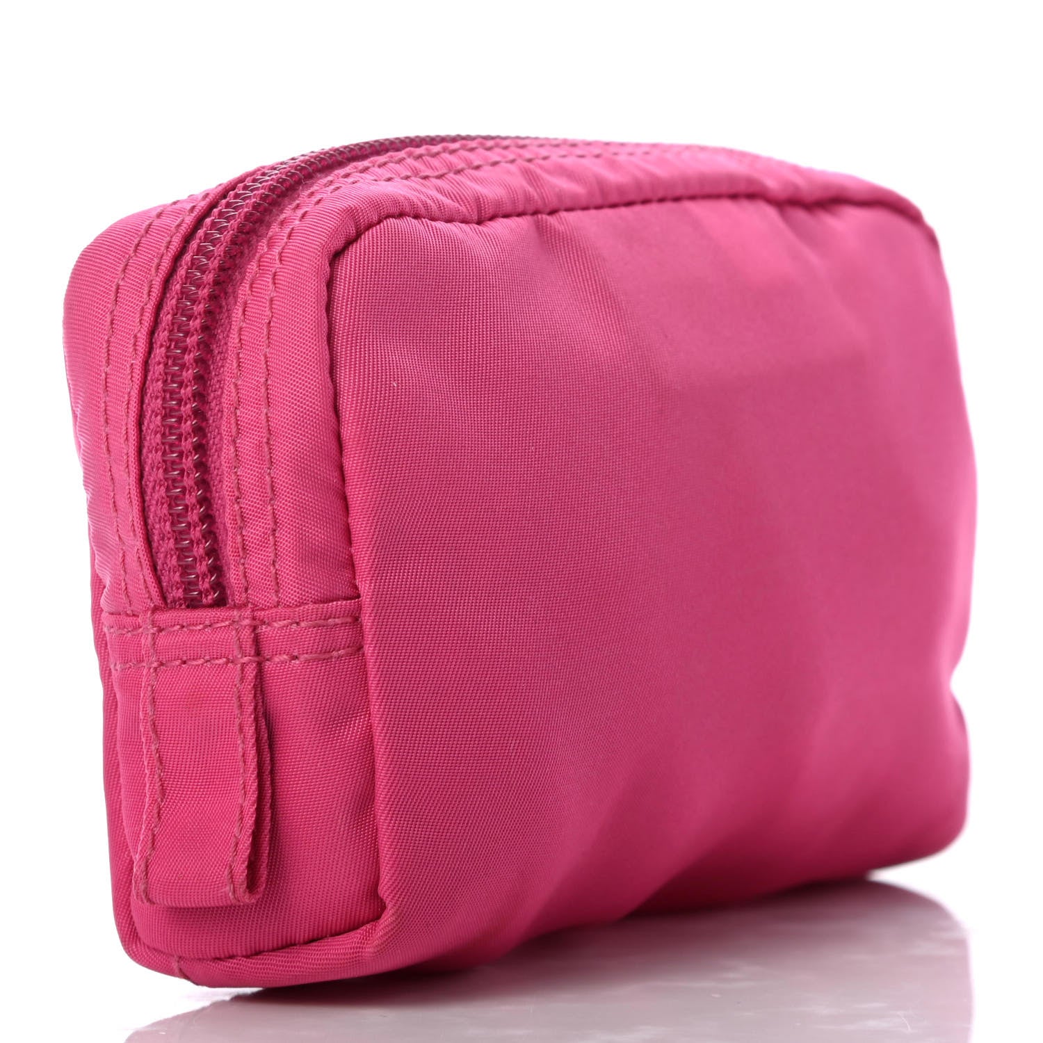 Prada Tessuto Nylon Vela Cosmetic Pouch Ibisco 3 of 5