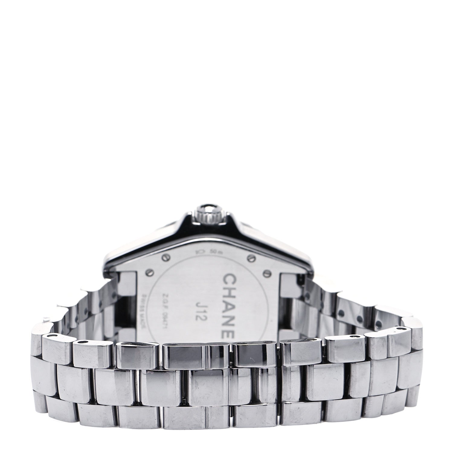 Chanel Titanium Ceramic Diamond Bezel 38mm J12 Automatic Watch Pink 3 of 5