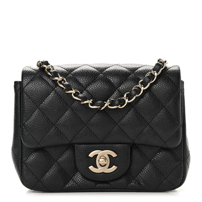 Chanel Caviar Quilted Mini Square Flap Black 1 of 9