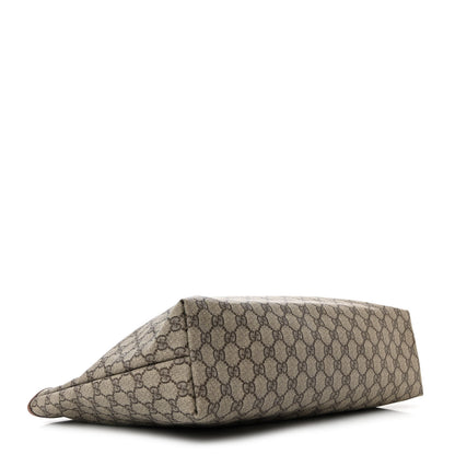 Gucci GG Plus Monogram Medium Signature Web Loop Tote Light Brown 4 of 10