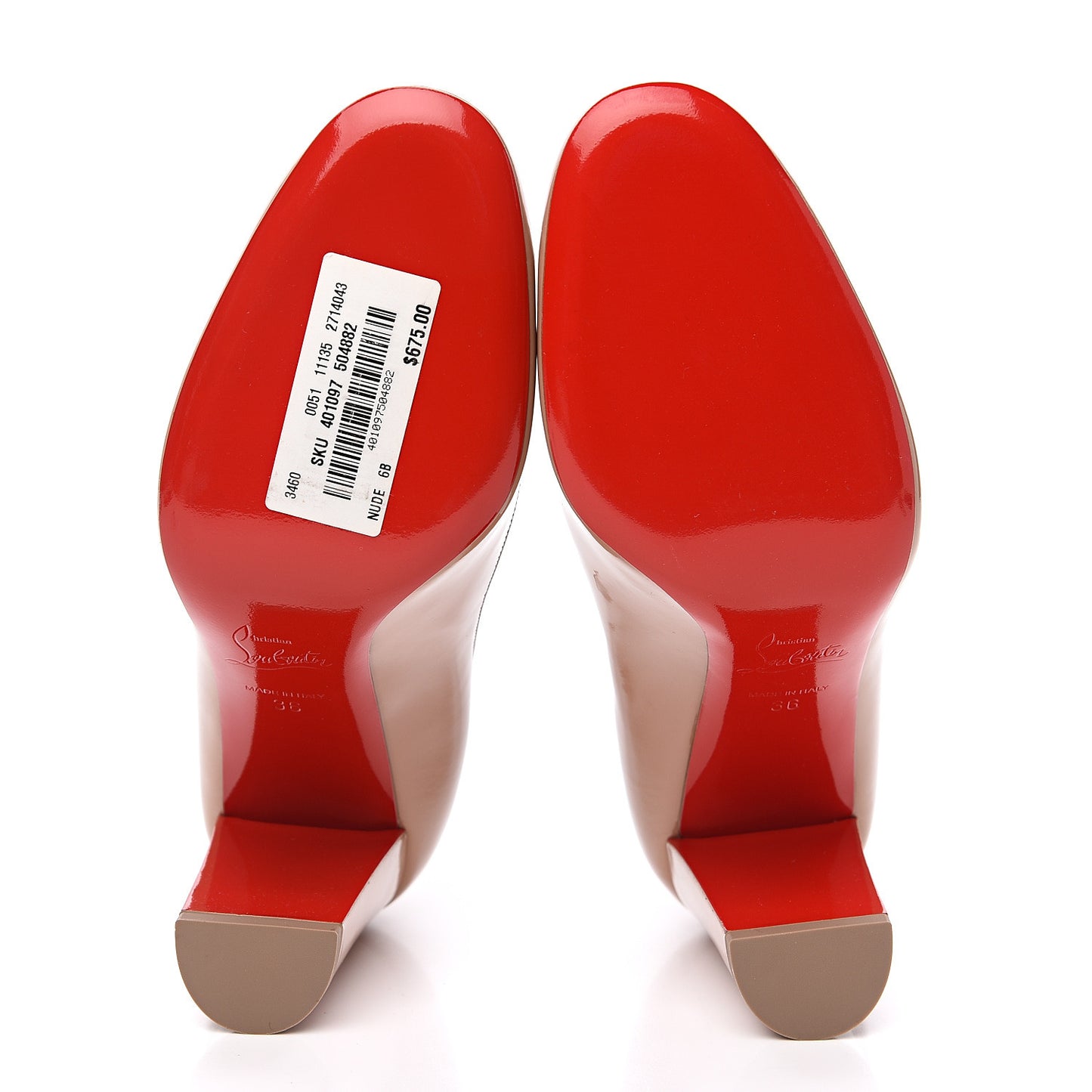 Patent Lady Gena 85 Pumps 36 Nude