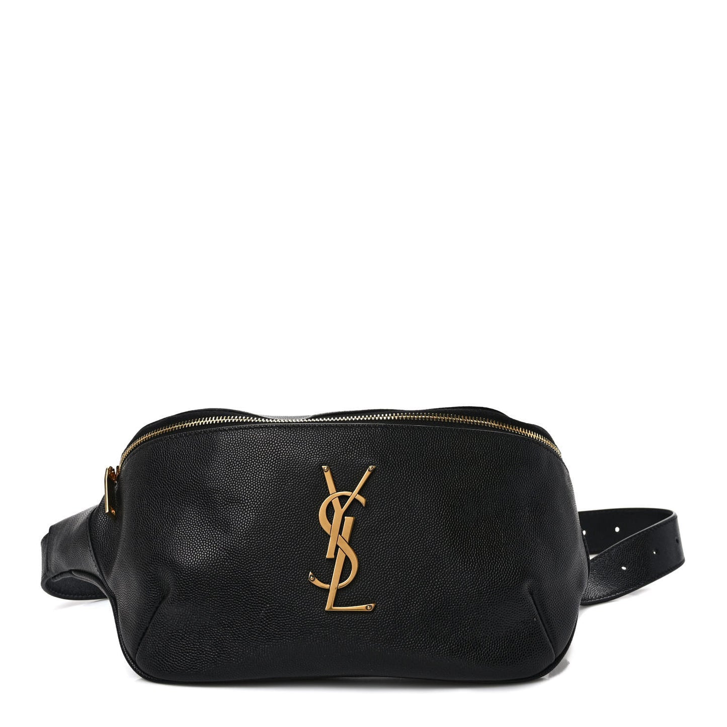 Grain De Poudre Monogram Belt Bag Black