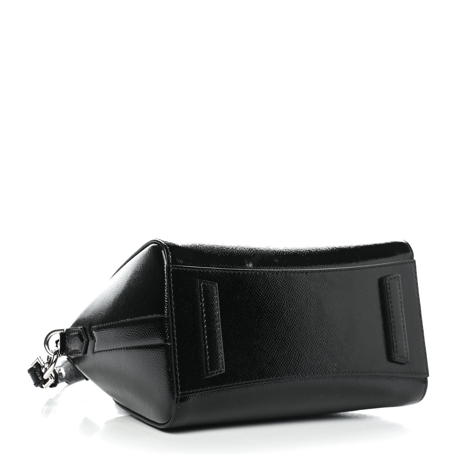 Givenchy Textured Patent Calfskin Mini Antigona Black 4 of 8