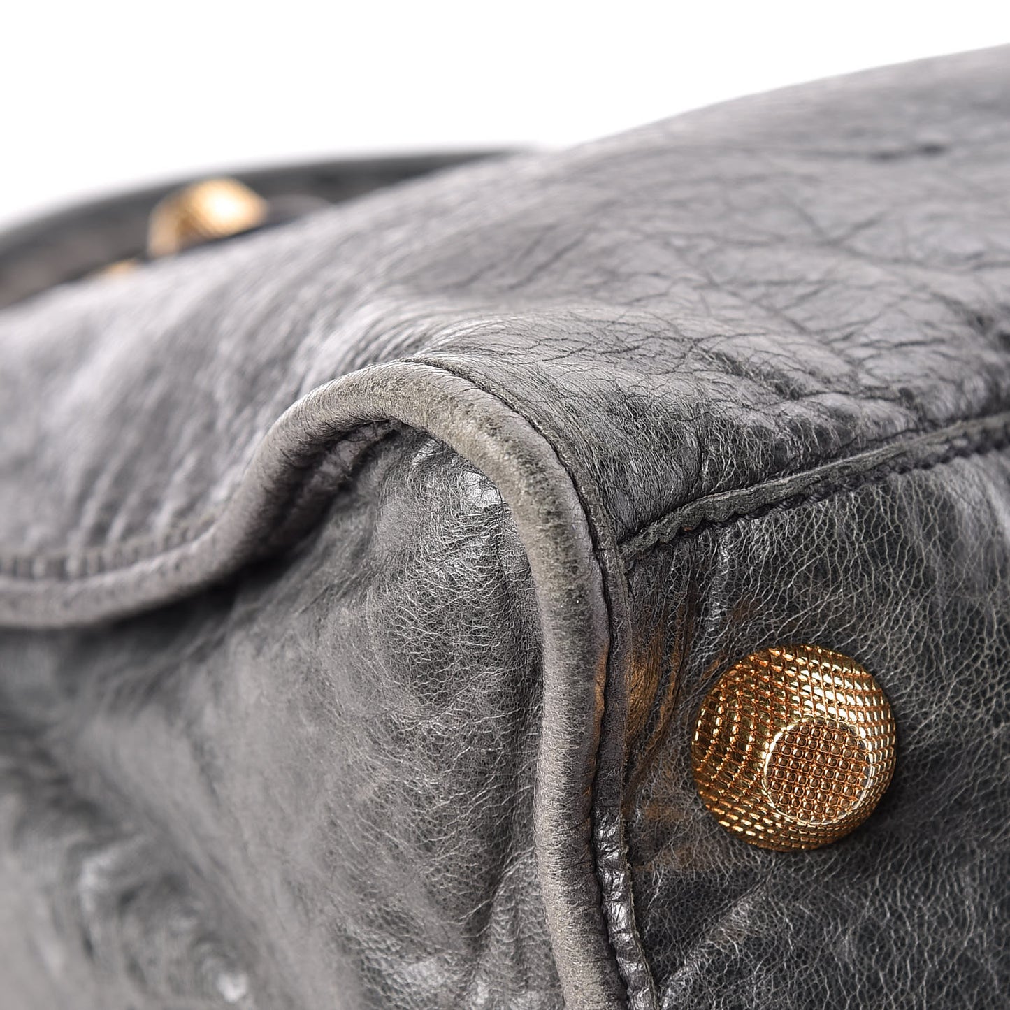 Agneau Giant 21 Gold Hardware Work Anthracite