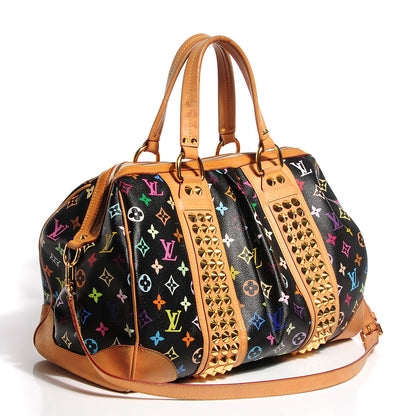 Louis Vuitton Monogram Multicolor Courtney GM Black 3 of 7