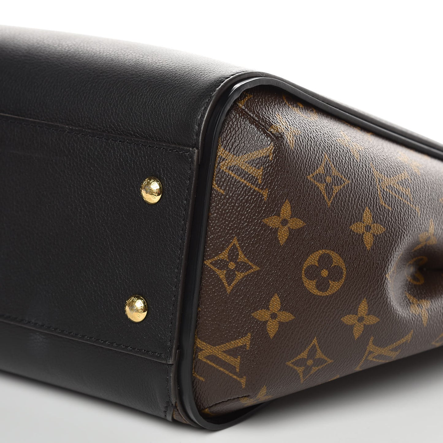Calfskin Monogram Kimono Tote Black