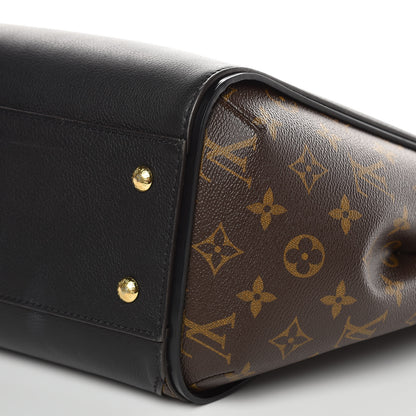 Louis Vuitton Calfskin Monogram Kimono Tote Black 9 of 9
