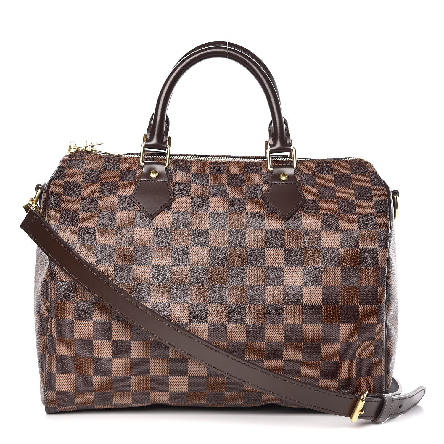 Louis Vuitton Damier Ebene Speedy Bandouliere 30 1 of 8