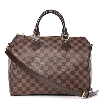 Louis Vuitton Damier Ebene Speedy Bandouliere 30 1 of 8