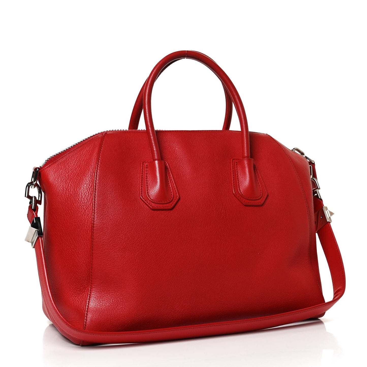 Sugar Goatskin Medium Antigona Red