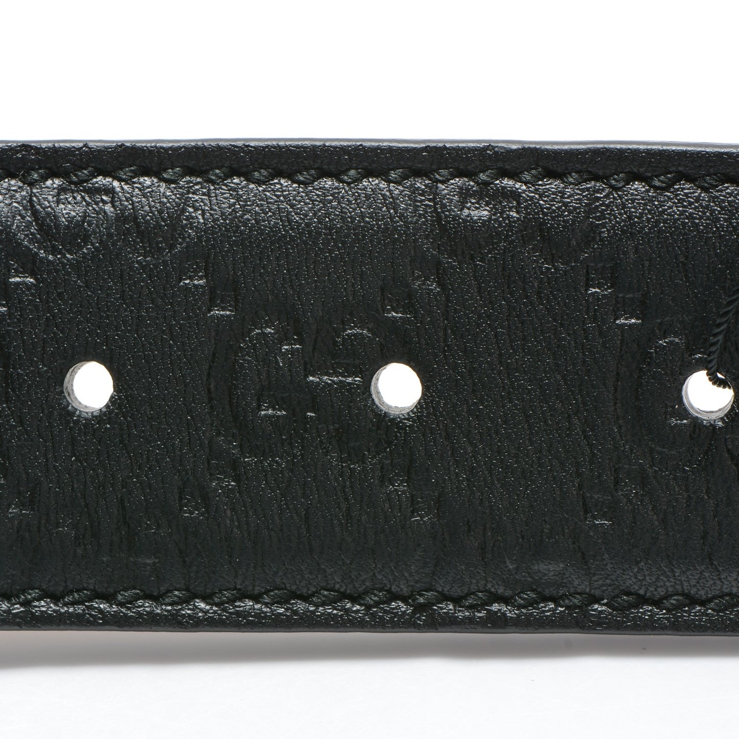 Guccissima Interlocking G Belt 110 44 Black