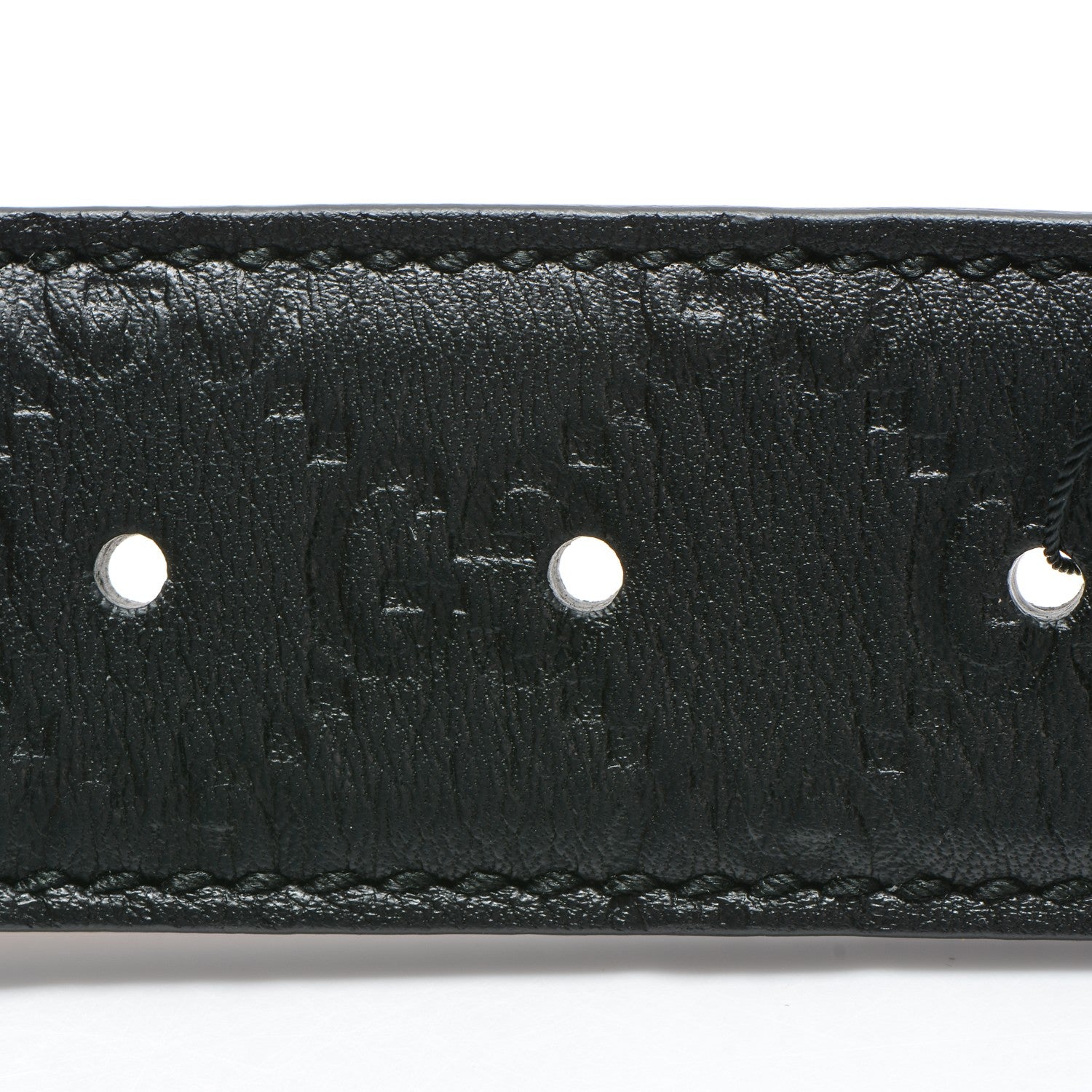 Gucci Guccissima Interlocking G Belt 110 44 Black 7 of 8