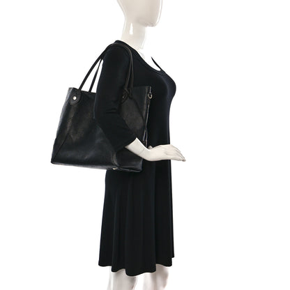 Louis Vuitton Mahina Hina MM Black 2 of 16