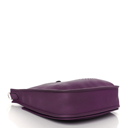 Hermes Taurillon Clemence Evelyne III PM Anemone 4 of 9