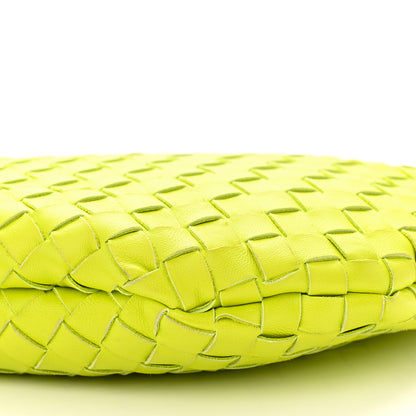 Bottega Veneta Nappa Intrecciato Small Turn Pouch Acid Kiwi 10 of 10