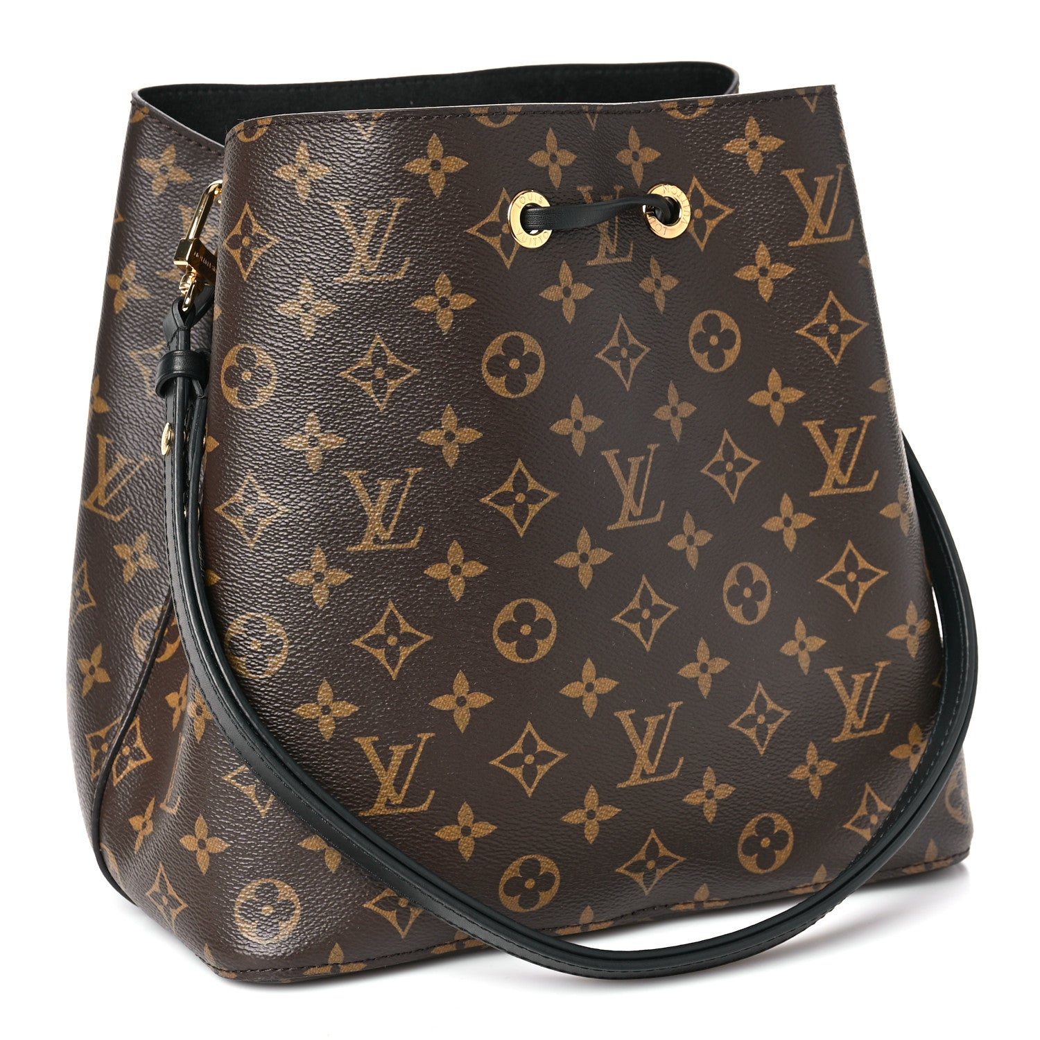 Louis Vuitton Monogram Neonoe MM Black 3 of 10