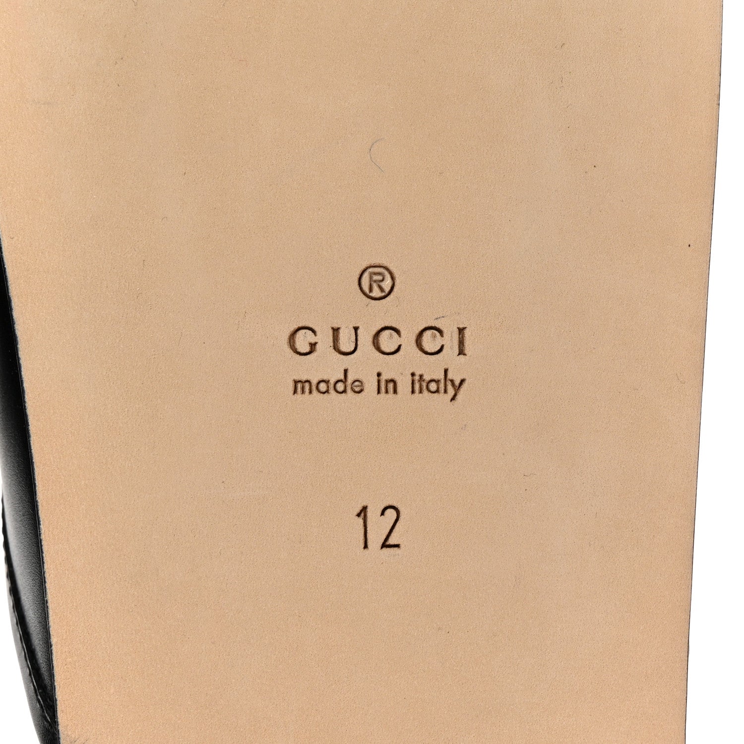 Gucci Calfskin Mens Horsebit River Slippers 12 Black 7 of 9