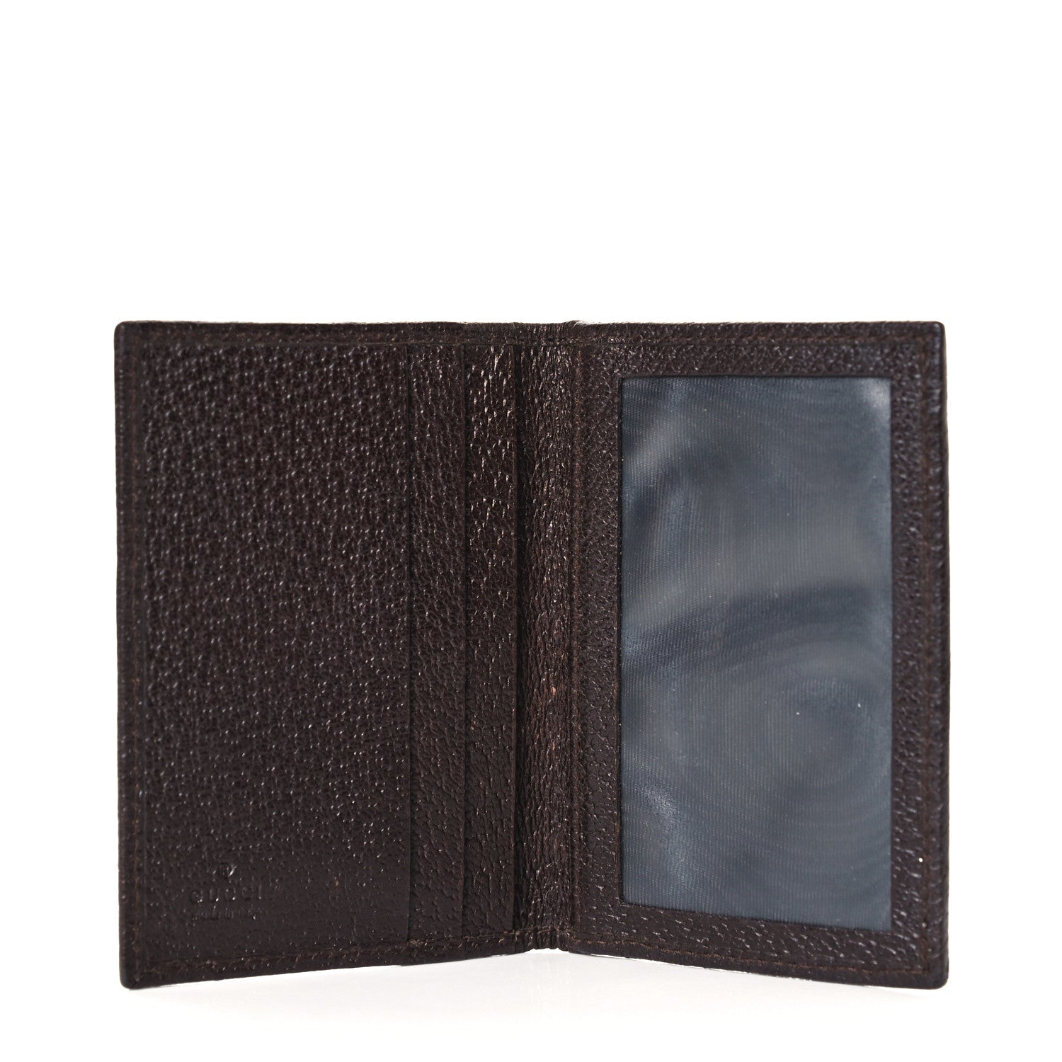 Gucci Monogram Card Case Flap Dark Brown 6 of 8