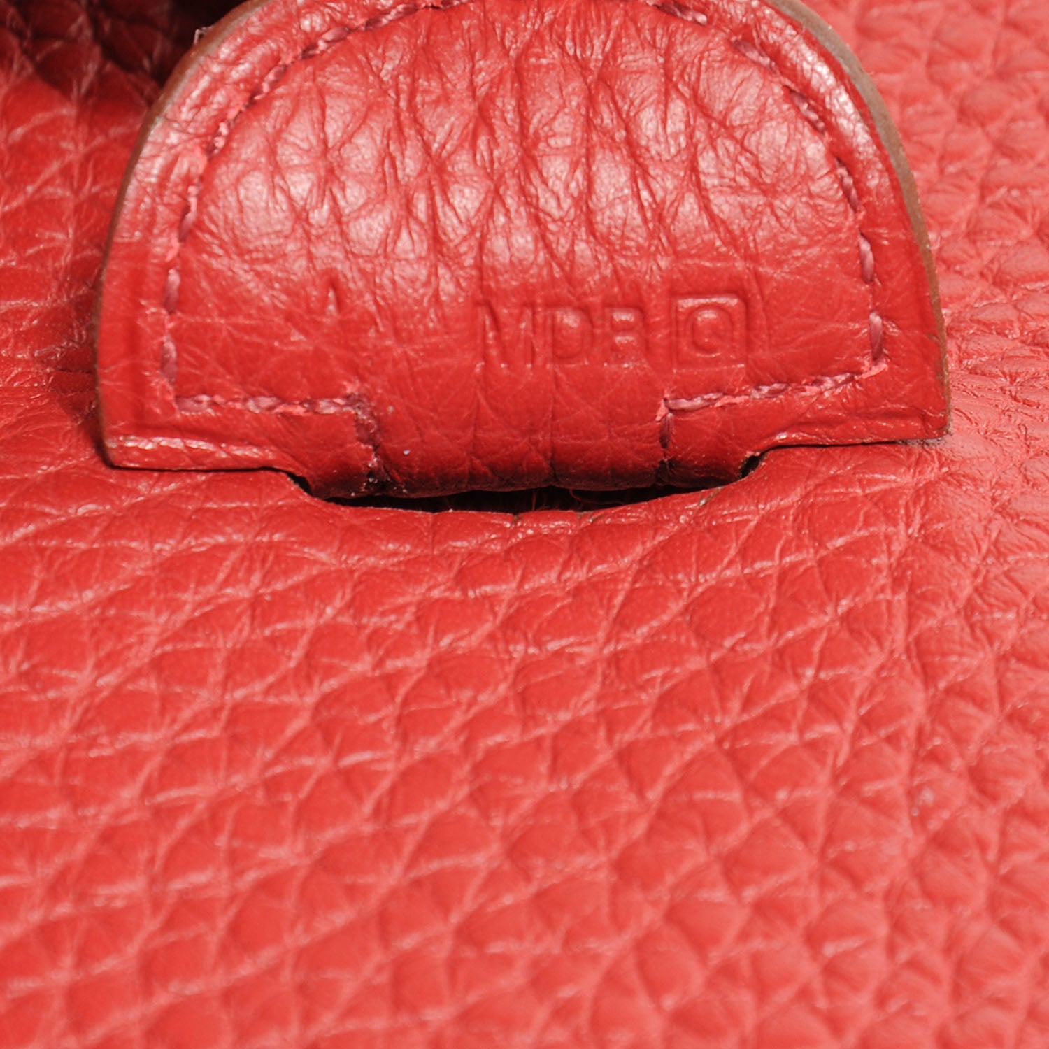 Hermes Taurillon Clemence Evelyne III PM Rouge Garance 8 of 8