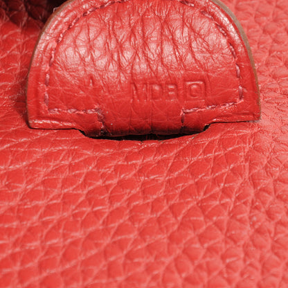 Hermes Taurillon Clemence Evelyne III PM Rouge Garance 8 of 8