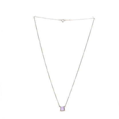 Tiffany 18K Yellow Gold Amethyst Paloma Picasso Sugar Stacks Pendant Necklace 3 of 7