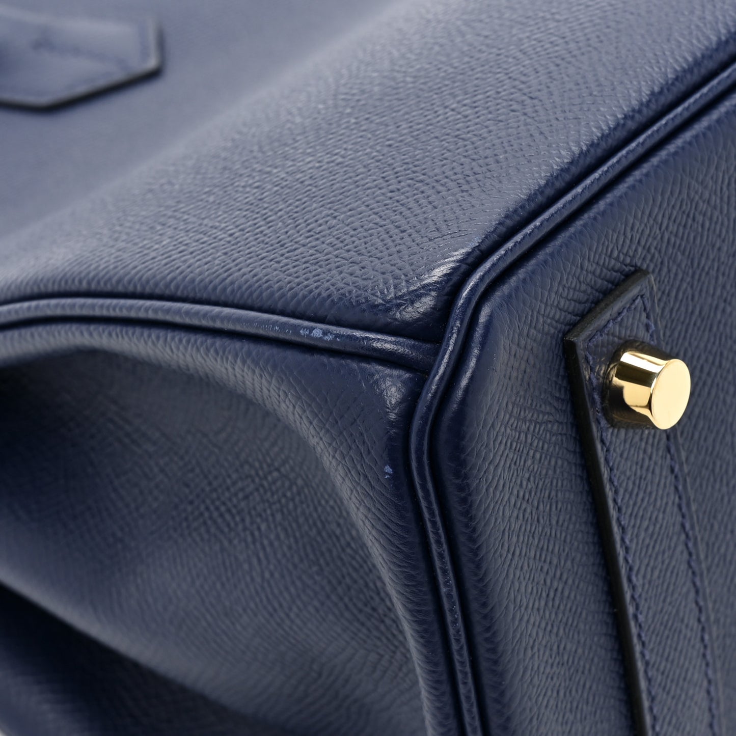 Epsom Birkin 30 Bleu Saphir
