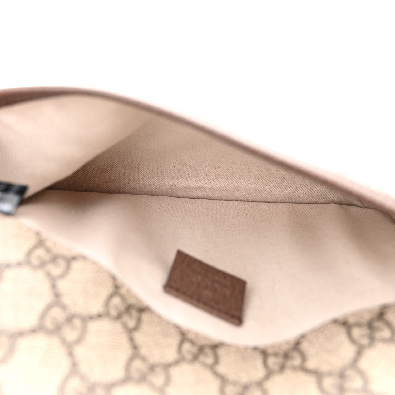 Gucci GG Supreme Monogram Neo Vintage Web Belt Bag Brown 5 of 10