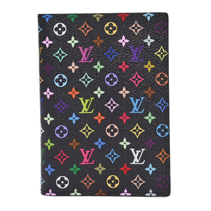 Louis Vuitton LV X TM Monogram Multicolor Passport Cover Black 1 of 6