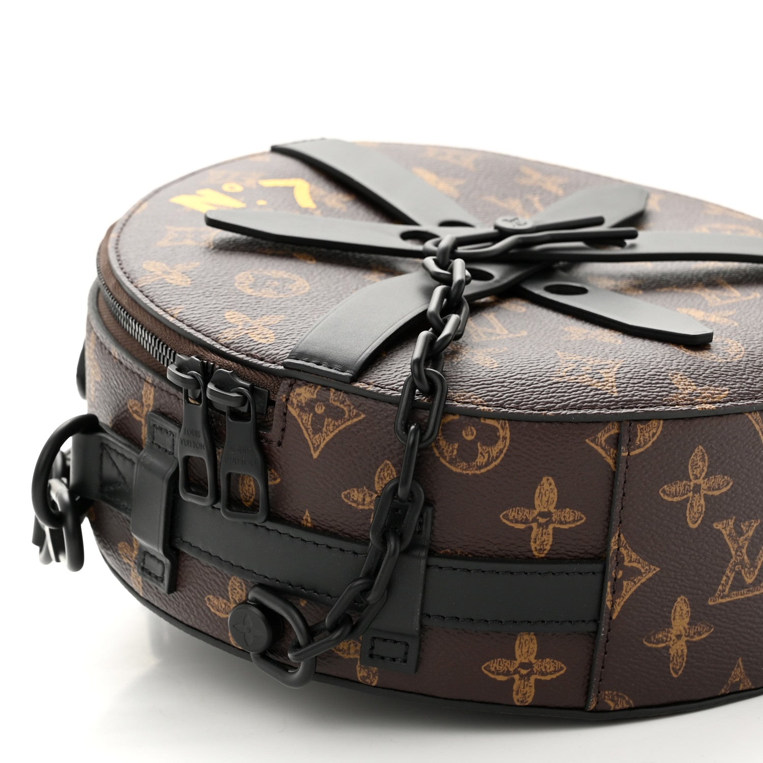 Louis Vuitton Monogram N°7 Wheel Box 8 of 9