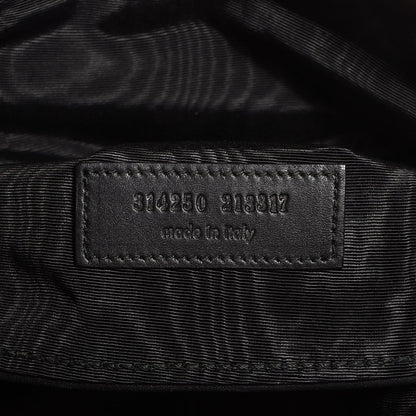 Saint Laurent Calfskin Bo Rive Gauche Medium Duffle Black 8 of 9